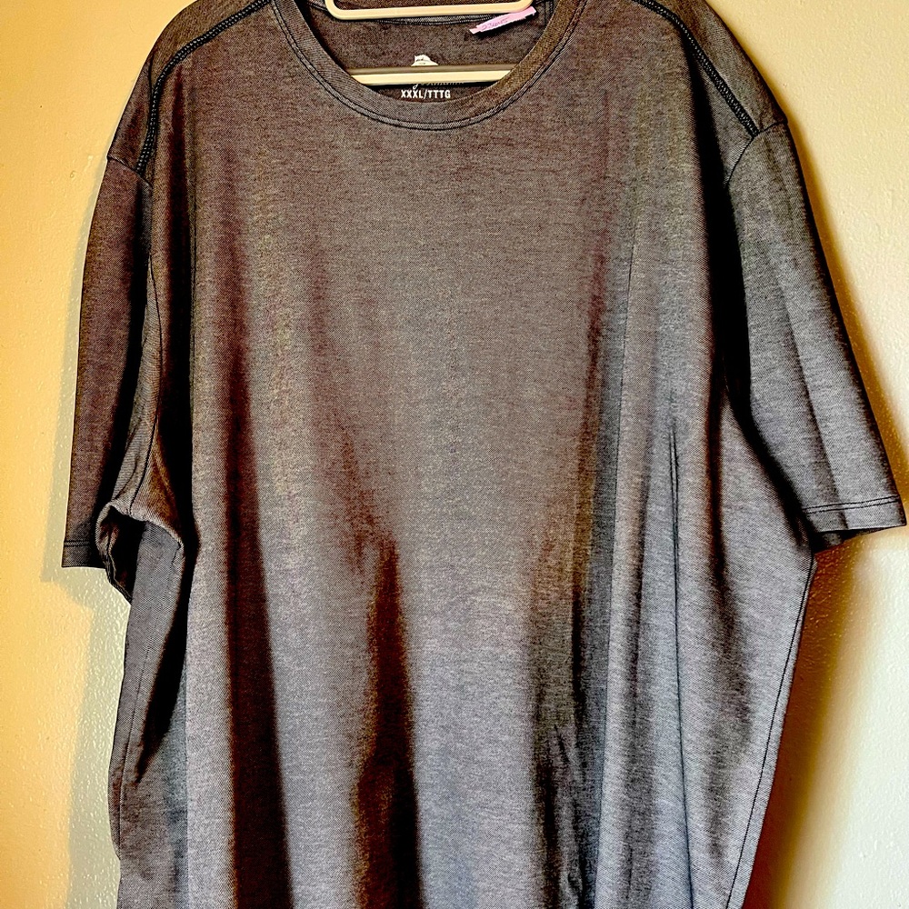 Tommy Bahama Black Crew Tee  3XL